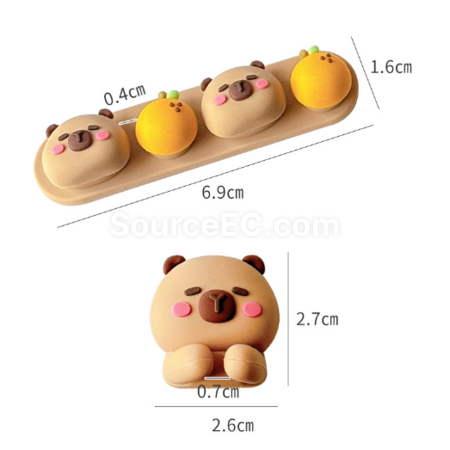 禮品訂造卡皮巴拉數據線理線器紀念品