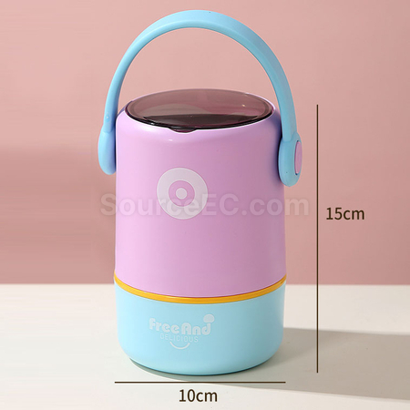 禮品訂造日式雙層密封不銹鋼保便當盒紀念品