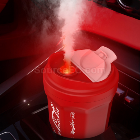 禮品訂造可樂造型無線夜燈加濕器紀念品
