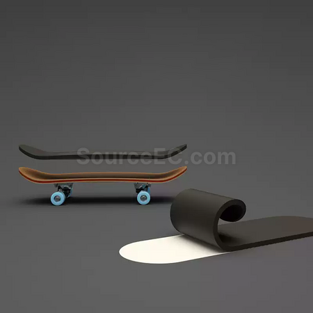 禮品訂造磨砂指尖滑板紀念品