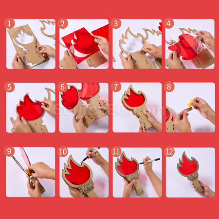 禮品訂造DIY發光火炬紀念品