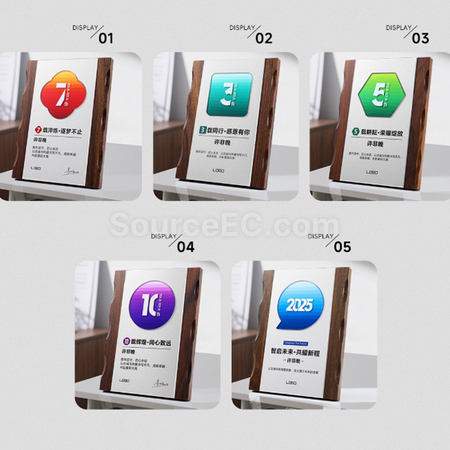 禮品訂造仿木獎牌 紀念品
