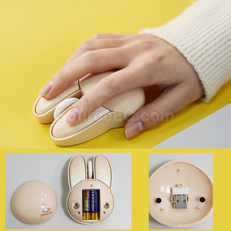 禮品訂造兔子無線滑鼠紀念品