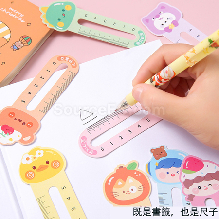 禮品訂造卡通書籤尺紀念品