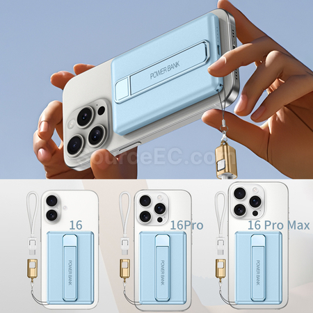 禮品訂造超薄磁吸無線移動電源紀念品