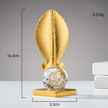 禮品訂造北歐植物鐵藝擺件紀念品