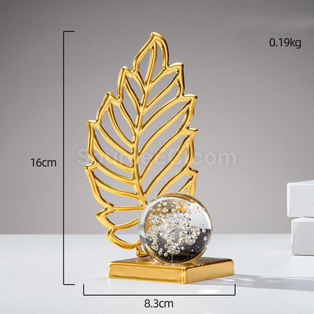 禮品訂造北歐植物鐵藝擺件紀念品