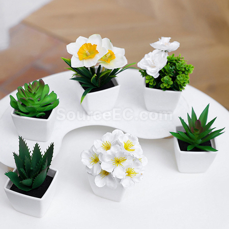 禮品訂造仿真綠植小盆栽紀念品