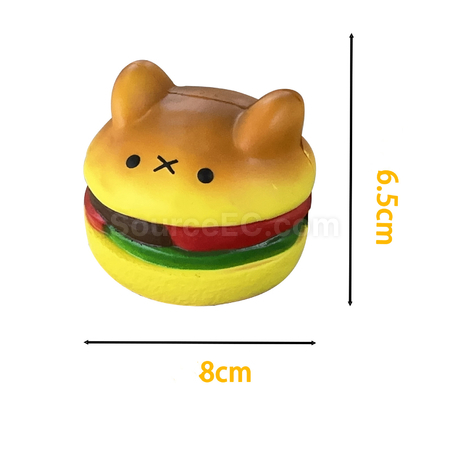 禮品訂造漢堡壓力球紀念品