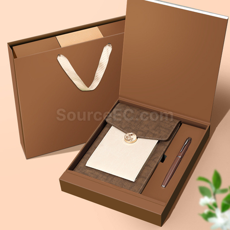 禮品訂造PU 筆記本套裝紀念品