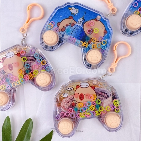禮品訂造卡皮巴拉套圈減壓遊戲機紀念品