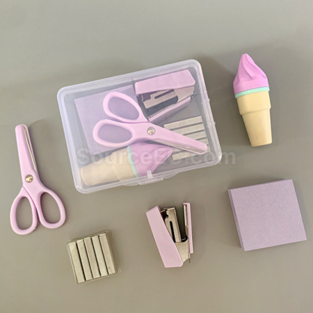 禮品訂造迷你馬卡龍色文具套裝紀念品