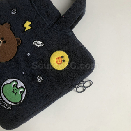 禮品訂造毛絨電腦包紀念品