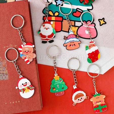 禮品訂造聖誕鑰匙扣紀念品