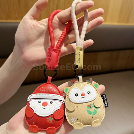 禮品訂造聖誕鑰匙扣掛件紀念品