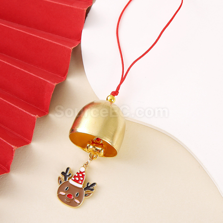 禮品訂造聖誕小鈴鐺風鈴掛飾掛件紀念品
