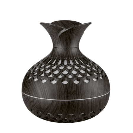 禮品訂造創意木紋花瓶加濕器紀念品
