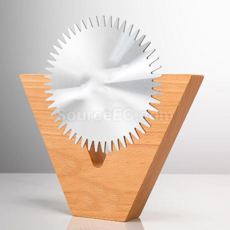 禮品訂造實木金屬獎座紀念品