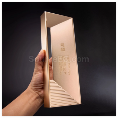 禮品訂造創意步步高金屬獎杯紀念品