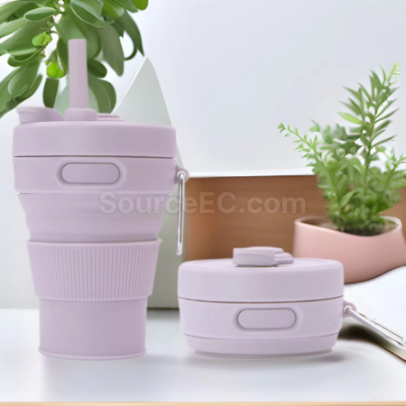 禮品訂造便攜式伸縮折疊水杯紀念品