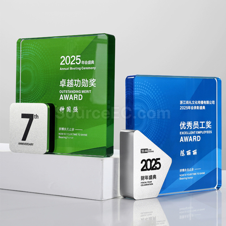 禮品訂造水晶獎座紀念品