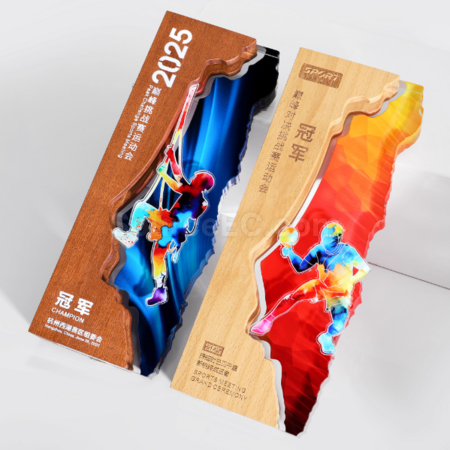 禮品訂造高爾夫亞克力獎座紀念品