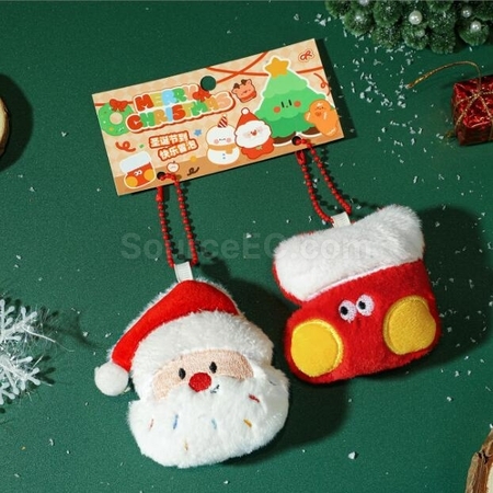 禮品訂造聖誕掛件鑰匙扣紀念品
