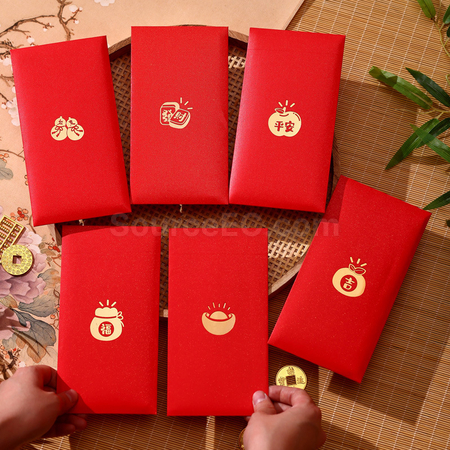 禮品訂造簡約emoji利是封紀念品