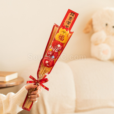 禮品訂造毛絨冰糖葫蘆紀念品