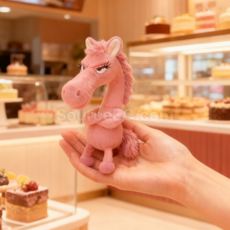 禮品訂造高冷小馬掛件鑰匙扣紀念品