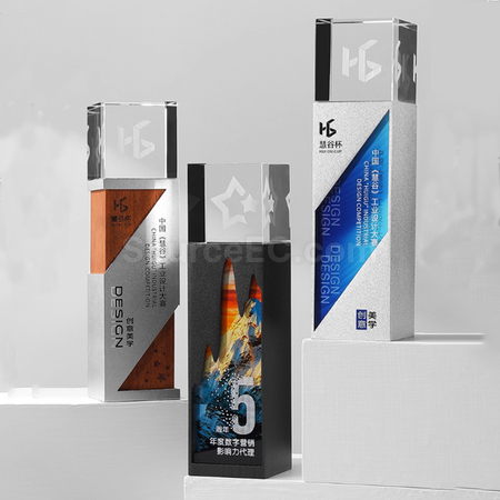 禮品訂造水晶獎座紀念品