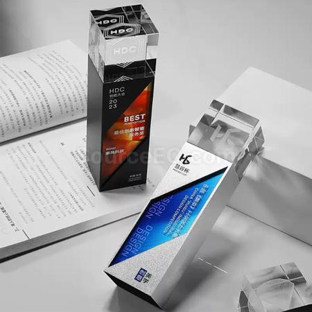 禮品訂造水晶獎座紀念品