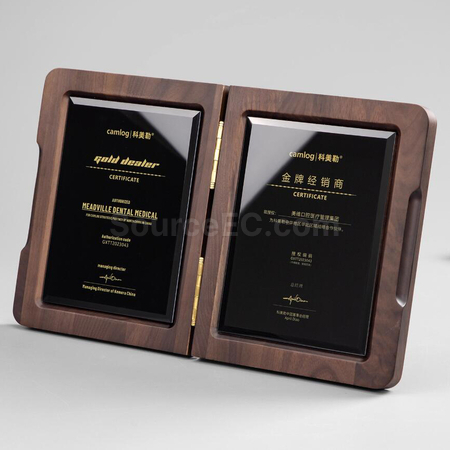 禮品訂造胡桃木獎牌紀念品