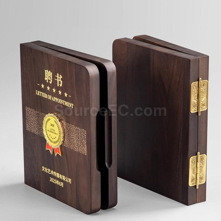 禮品訂造胡桃木獎牌紀念品