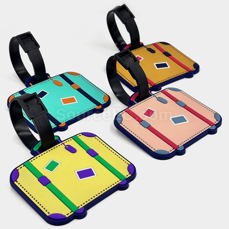 禮品訂造PVC行李牌紀念品