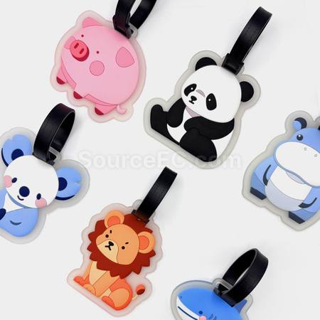 禮品訂造PVC行李牌紀念品