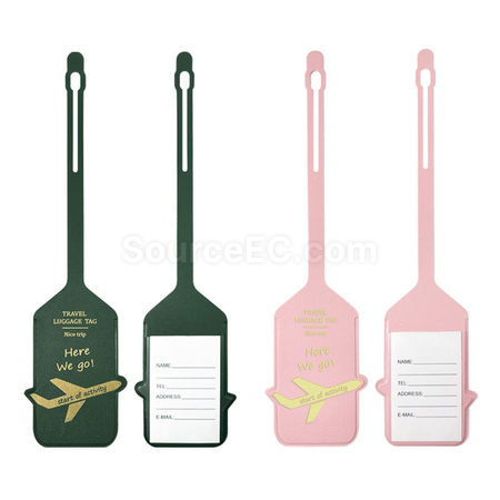 禮品訂造PU行李牌紀念品