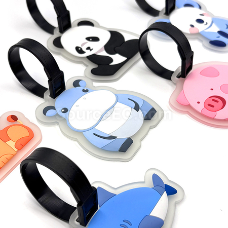 禮品訂造PVC行李牌紀念品