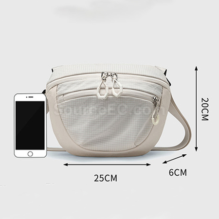 禮品訂造悠閒斜挎收納包紀念品