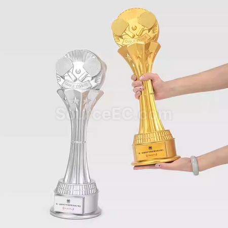 禮品訂造超大號乒乓球獎座紀念品