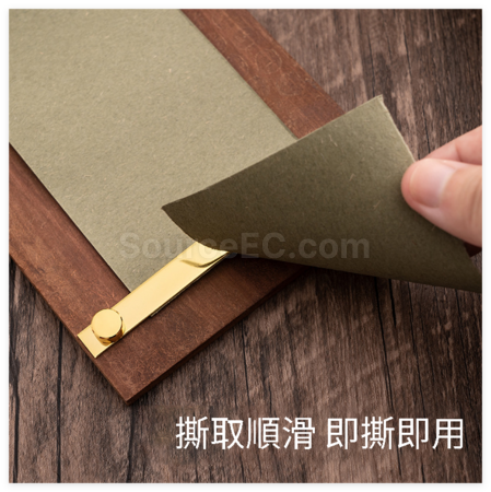 禮品訂造復古便簽板夾紀念品