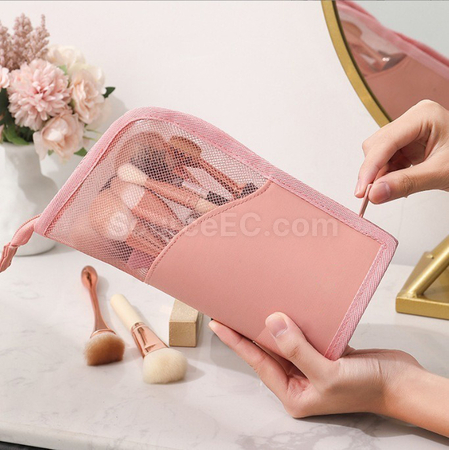 禮品訂造站立式可視化妝包紀念品