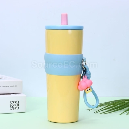 禮品訂造不鏽鋼/陶瓷內膽大容量便攜保溫杯紀念品