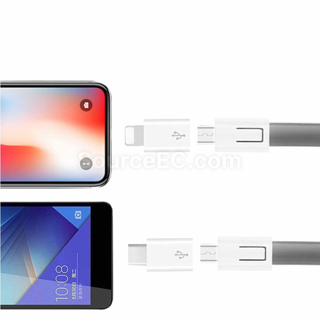 禮品訂造扭轉魔方三合一數據線紀念品