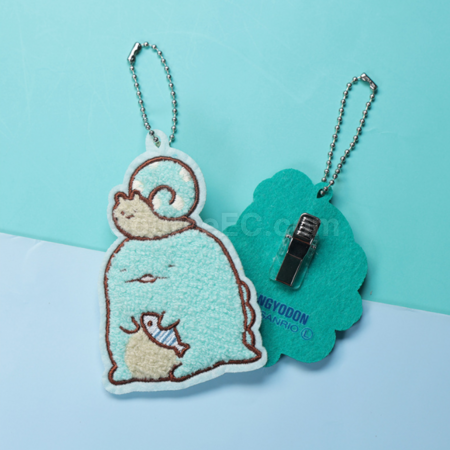 禮品訂造訂製異形毛氈刺繡掛件紀念品