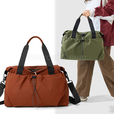 可擴展抽繩旅行袋
