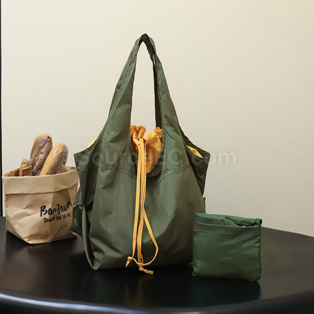 禮品訂造訂製可折疊抽繩購物袋紀念品