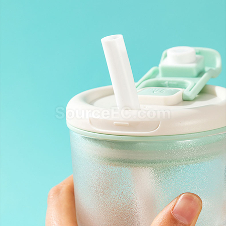 禮品訂造玻璃自動攪拌搖搖杯紀念品