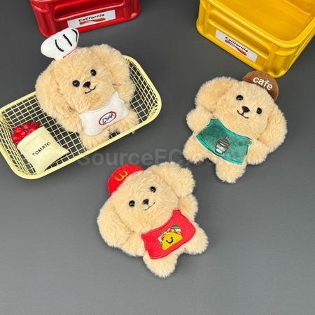 禮品訂造小狗毛絨公仔掛件紀念品