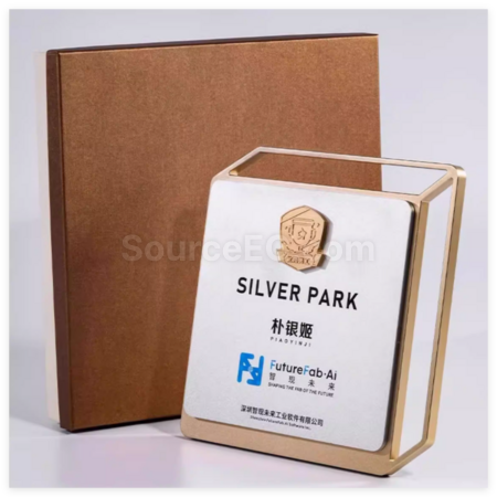 禮品訂造磨砂金屬獎牌紀念品